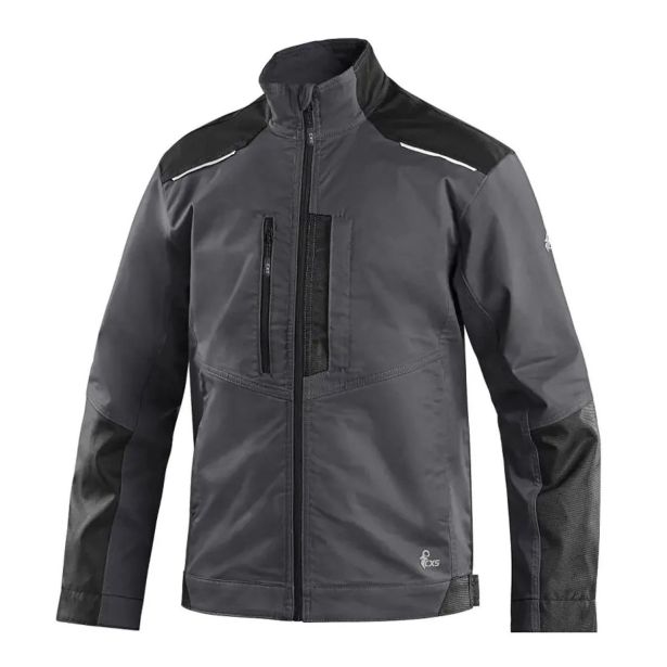 DELOVNA JAKNA CXS SOLIS FLEX 52 SIVO/ČRNA