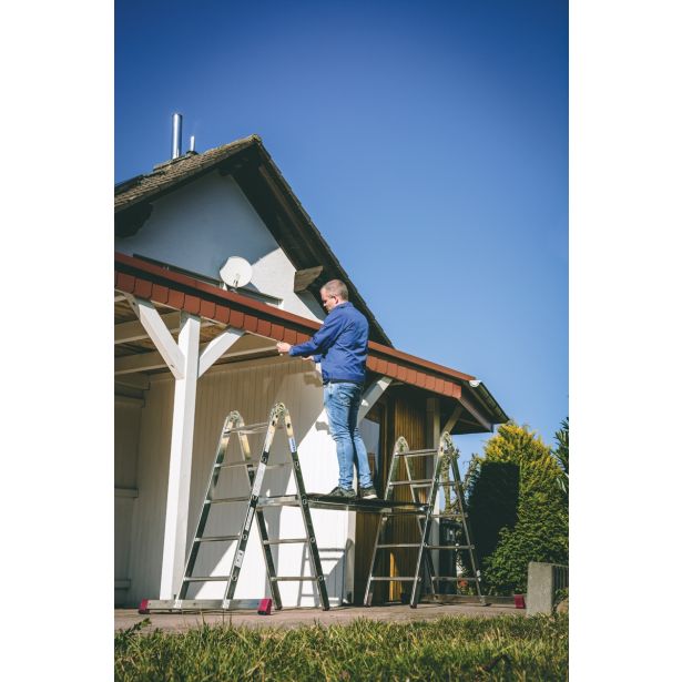 ALUMINJASTI ODER KRAUSE CORDA PODEST 1.5X0X56M DELOVNA VIŠINA 4 M