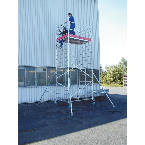 ALU VEČNAMENSKI ODER KRAUSE DELOVNA VIŠINA 4.30M PREMIČNI