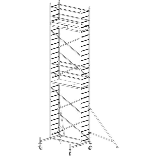 ALU VEČNAMENSKI ODER KRAUSE DELOVNA VIŠINA 8.30 M