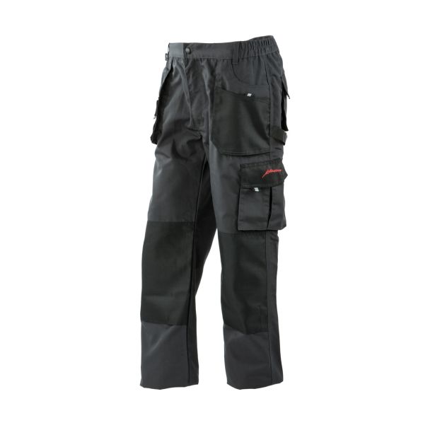 DELOVNE HLAČE ALBATROS DO PASU ALLROUNDER ŠT.S SIVO/ČRNE