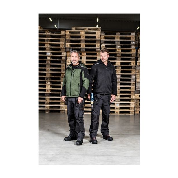 DELOVNE HLAČE ALBATROS DO PASU ALLROUNDER ŠT.XXL SIVO/ČRNE