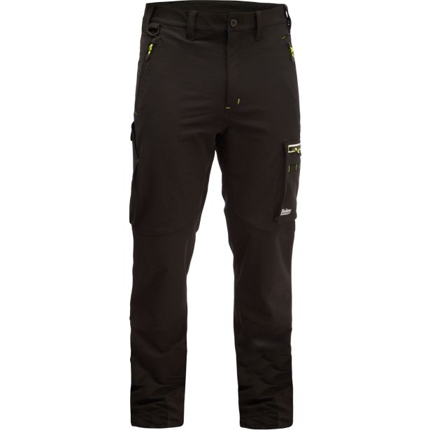 DELOVNE HLAČE BISLEY DO PASU SKILL 4D TRS STRETCH ČRNE 48