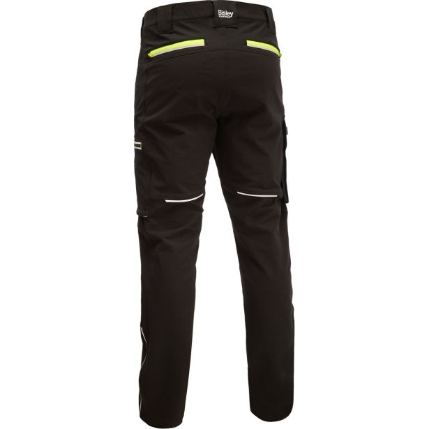 DELOVNE HLAČE BISLEY DO PASU SKILL 4D TRS STRETCH ČRNE 50