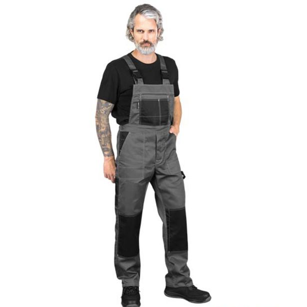 DELOVNE HLAČE REIS MULTIMASTER FARMER ŠT.58 SIVO / ČRNA