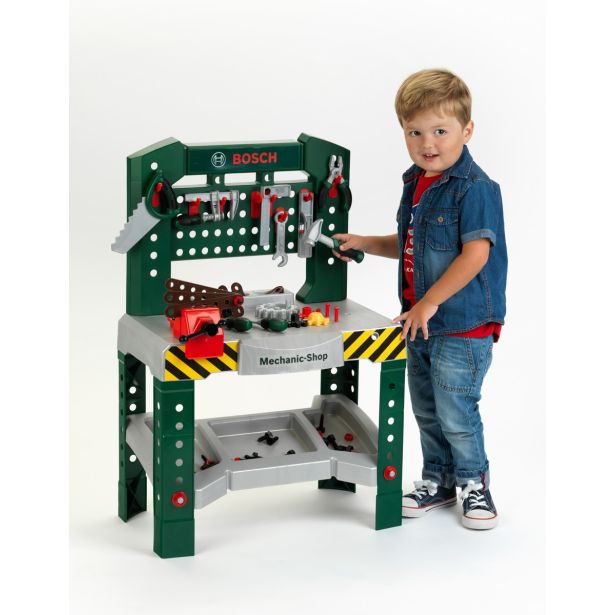 MINI DELAVNICA BOSCH MINI DELOVNI PULT S 77-IMI DODATKI