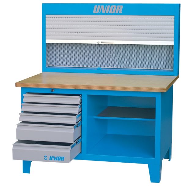 PULT DELOVNI Z OMARO Z ROLOJEM UNIOR ART. 946ACR (612331)