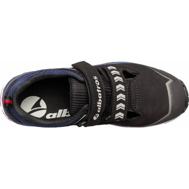 DELOVNI SANDALI ALBATROS JETSTREAM IMPULSE LOW S1 ESD FO HRO ČRNO-MODR 38