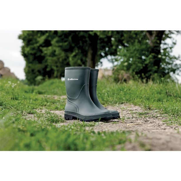 DELOVNI ŠKORNJI ALBATROS NIZKI RANCHER, PODLOŽEN ŠT.45, ZELEN, PVC