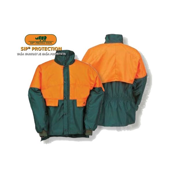 DELOVNI TELOVNIK GOZDARSKI JOPIČ Z ZAŠČITO VELIKOST XXL