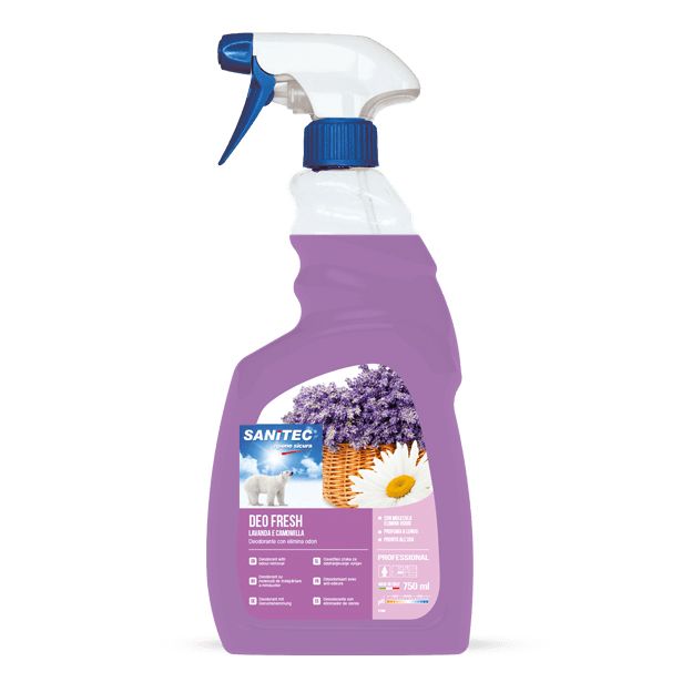 OSVEŽILEC ZRAKA V SPREJU SANITEC DEO FRESH 750 ML VONJ SIVKA