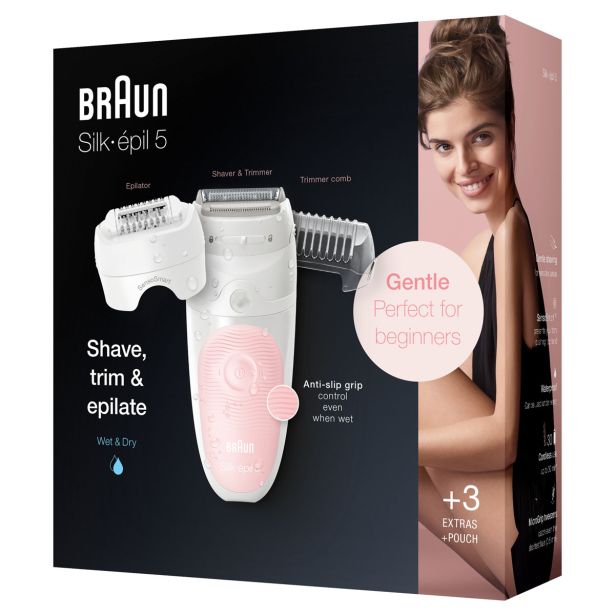 EPILATOR BRAUN SILK-EPIL 5-620