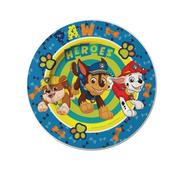 DESERTNI KROŽNIK AMBITION 19 CM PAW PATROL