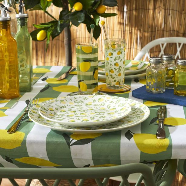 DESERTNI KROŽNIK HOME DECO 19 CM BAIN DE SOLEIL PORCELAN