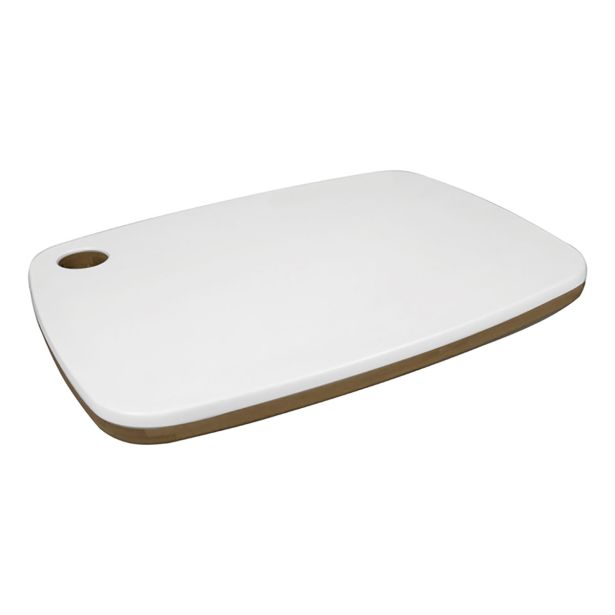 DESKA KAPIMEX 33X25X1.7 CM IZ BAMBUSA IN PLASTIKE BELA