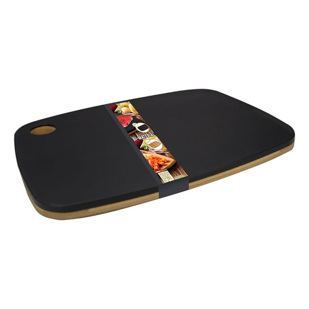 DESKA KAPIMEX 38X28X1.7 CM IZ BAMBUSA IN PLASTIKE ČRNA