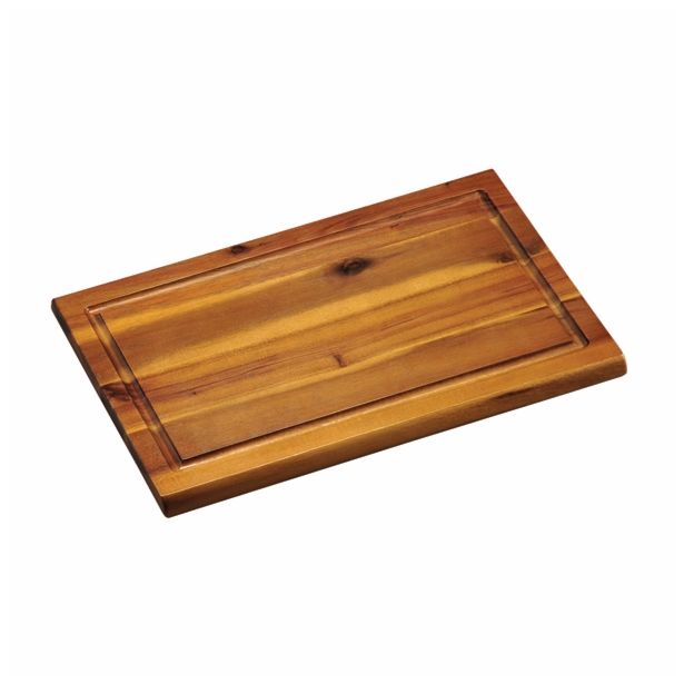 DESKA KESPER 32X21X1.5 CM Z UTOROM AKACIJA