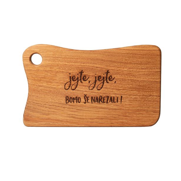 SERVIRNA DESKA CUCKOO CUPS LESENA HRASTOVA DESKA BOMO ŠE NAREZALI