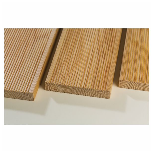 LESENA DESKA ZA TERASO HASSLACHER NORICA TIMBER SIBIRSKI MACESEN REBRIČEN 25X144X4000 MM, AB-VEH