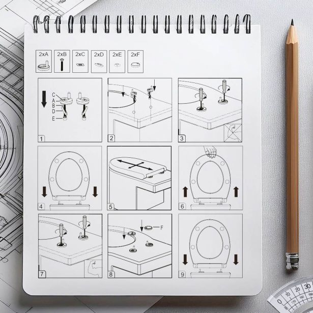 DESKA ZA WC ŠKOLJKO AWD VIRINA SOFT CLOSE SNEMLJIVA