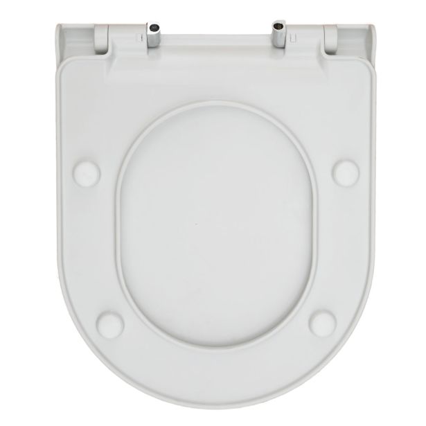 DESKA ZA WC ŠKOLJKO GEPARD D SHAPE SLIM C11-2390 DUROPLAST SOFT-CLOSE