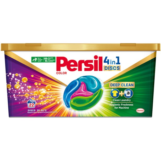 DETERGENT ZA PRANJE HENKEL LCH PERSIL DISCS COLOR BOX 22 PRANJ
