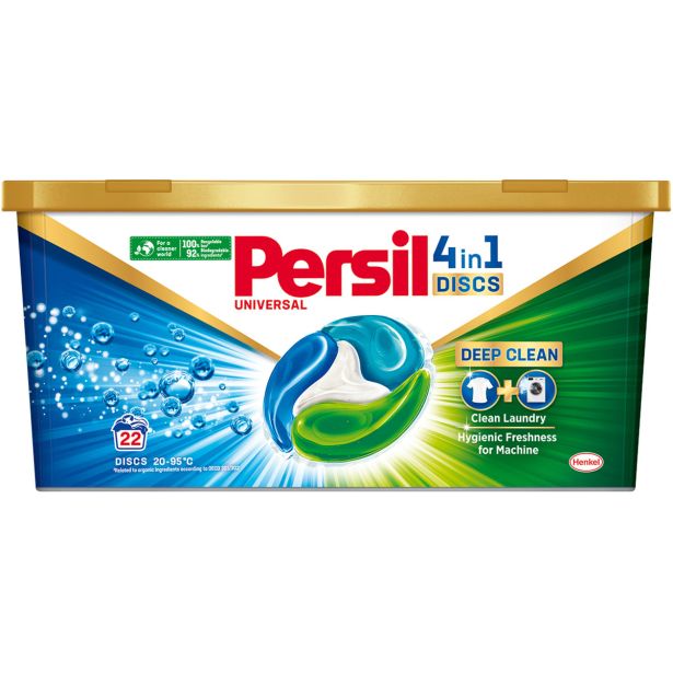 DETERGENT ZA PRANJE HENKEL LCH PERSIL DISCS REGULAR BOX 22 PRANJ