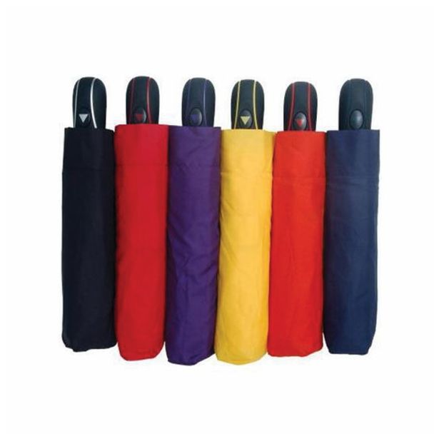 DEŽNIK DOPPLER ŽENSKI HIT AC ENOBARVNI SORT