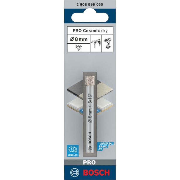 DIAMANTNI SVEDER IN KRONA BOSCH 8 X 66 MM