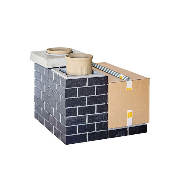 DIMNIŠKI SET SCHIEDEL UNI ISO PLUS FINAL SET 20, ČRN, 1.33 M