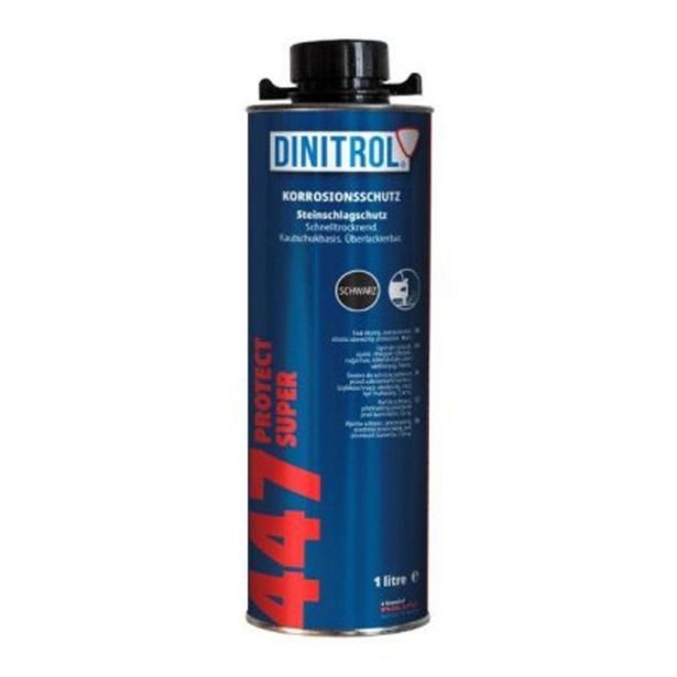 DINITROL 447 ZAŠČITA PRED UDARCI KAMNOV. ČRNA BARVA. 1000ML