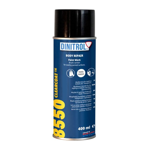 DINITROL 8550 400ML TRANSPARENTNI AKRILNI SPREJ
