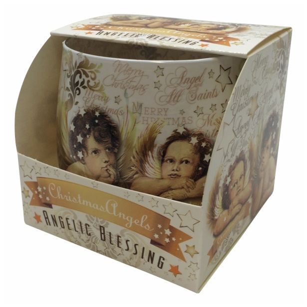 SVEČA V KOZARCU MULLER ANGEL RAFAEL