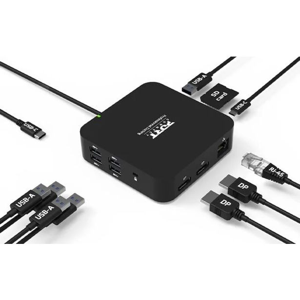 DOCKING STATION PORT TYPE C, POTOVALNI, 2X4K