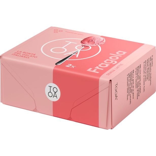 DOD.ZA APARAT ZA SLADOLED TOOA GELATO OKUS JAGODA - VEGAN