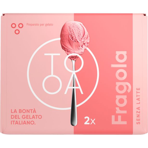 DOD.ZA APARAT ZA SLADOLED TOOA GELATO OKUS JAGODA - VEGAN