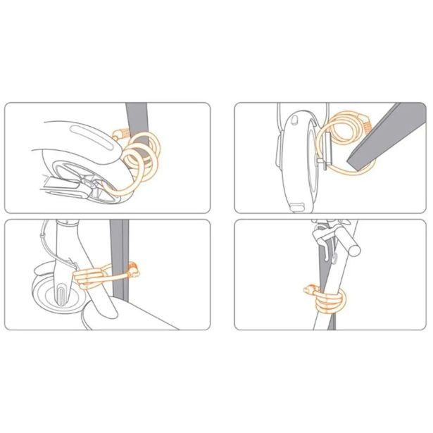 KLJUČAVNICA SEGWAY S ŠTEVILČNICO