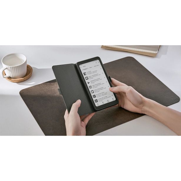 DODATEK ZA E-BRALNIK BOOX PALMA2 ORIGINALNI OVITEK / ETUI, ZA MODEL PALMA2 MAGNETNI, FUNKCIJA STOJALA, BUJENJE ZASLONA, BEL