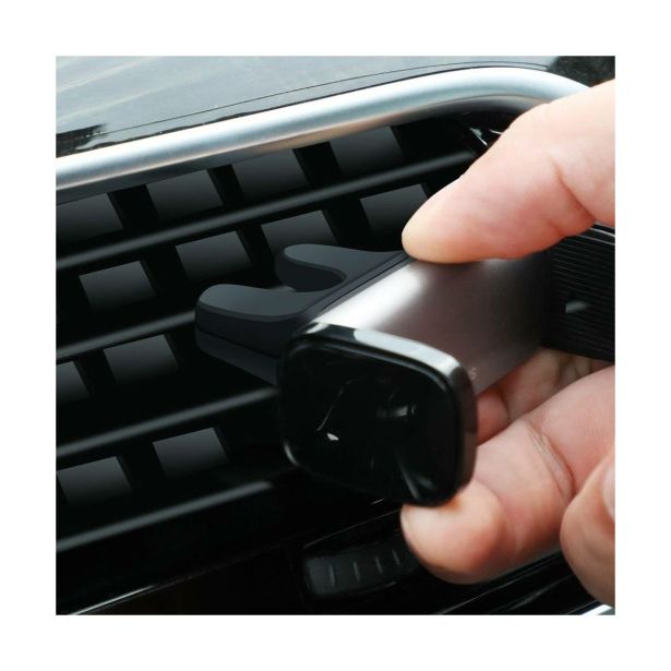 DODATEK ZA GSM BASEUS AVTONOSILEC STEEL CANNON BASEUS ZA ZRAČNIK, SREBRN