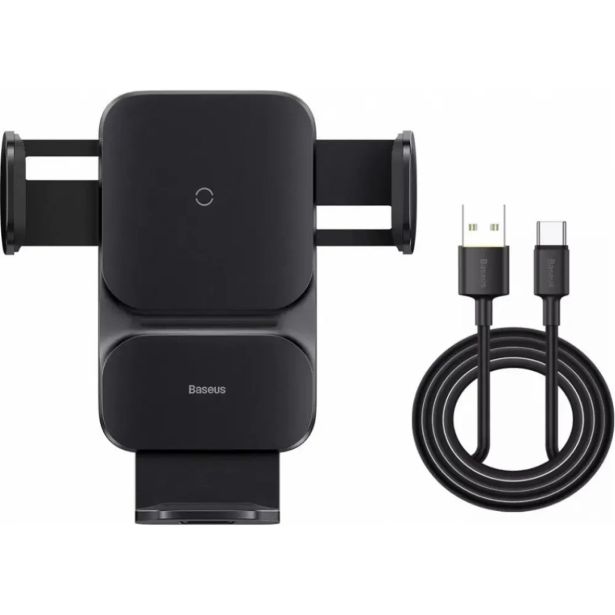 DODATEK ZA GSM BASEUS BREZŽIČNI AVTO POLNILEC BASEUS ZA ZRAČNIK 15W ČRN