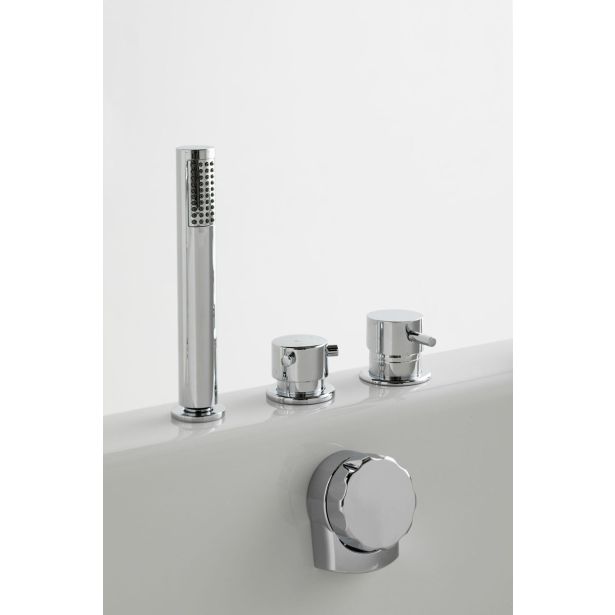 DODATEK ZA KAD KOLPA SAN ENOROČNA ARMATURA S TUŠ ROČICO