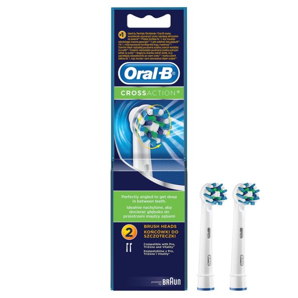NASTAVKI ORAL-B CROSS ACTION 2/1