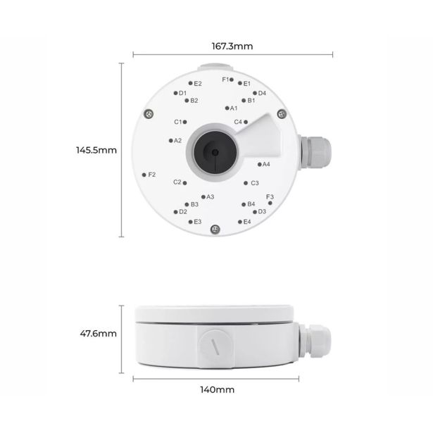 DODATEK ZA PAMETNI DOM REOLINK D20 JUNCTION BOX BELA