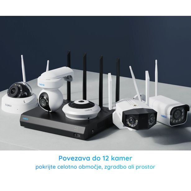 DODATEK ZA PAMETNI DOM REOLINK NVS12W ČRNA