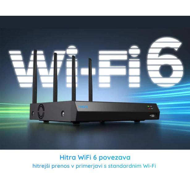 DODATEK ZA PAMETNI DOM REOLINK NVS12W ČRNA