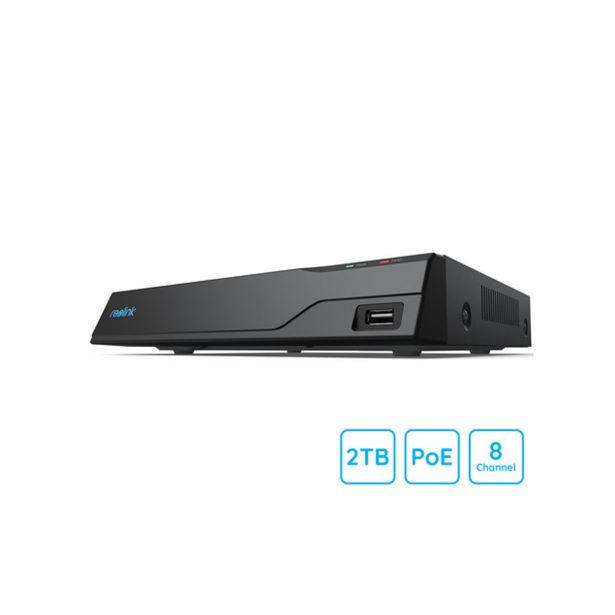 DODATEK ZA PAMETNI DOM REOLINK NVS8 SNEMALNA ENOTA ČRNA