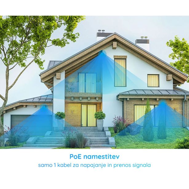 DODATEK ZA PAMETNI DOM REOLINK NVS8 SNEMALNA ENOTA ČRNA