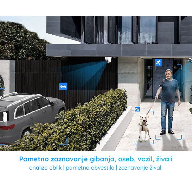 DODATEK ZA PAMETNI DOM REOLINK RLK8-1200D4-A VARNOSTNI KOMPLET