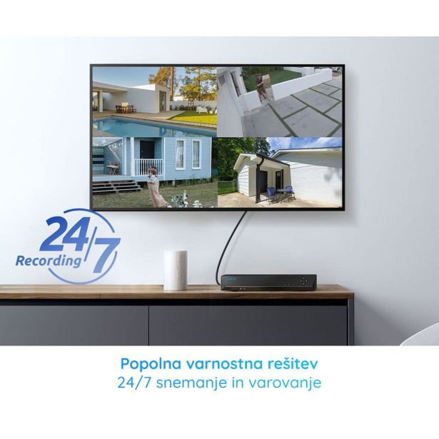 DODATEK ZA PAMETNI DOM REOLINK RLN16-410-4T ČRNA