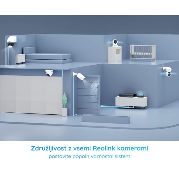 DODATEK ZA PAMETNI DOM REOLINK RLN16-410-4T ČRNA